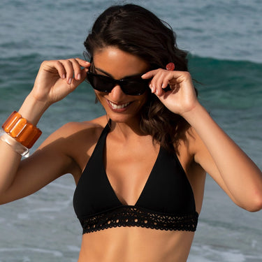 AJOURAGE COUTURE triangle bikini top