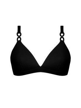 Lise Charmel Grace Infinie bikinitop vatteret uden bøjle black Sort 1
