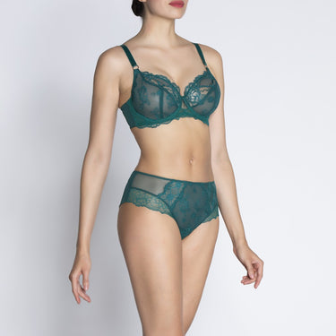 Lise Charmel Sublime en Dentelle boyshorts hipster trusse vert princess Grøn 3