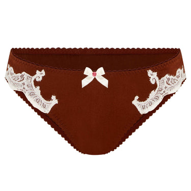 Molly klassisk trusse Brown/Ivory