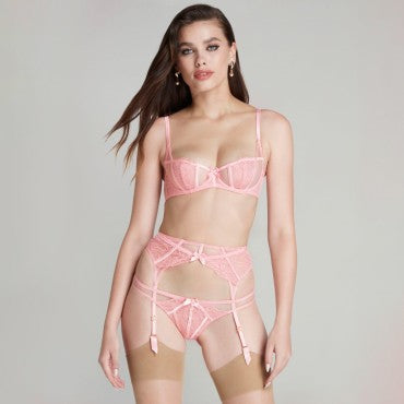 Agent Provocateur Rozlyn strømpeholder baby pink baby pink Lyserød 1