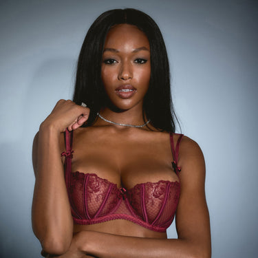 Rosia bh Burgundy