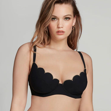 Agent Provocateur Lorna bikinitop med bøjle black/gold black/gold Sort 2