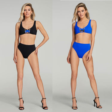 Agent Provocateur Suky vendbar bikinitop cobalt/black Blå 1