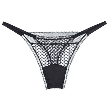 ELSE Lingerie Bella string trusse black Sort 4