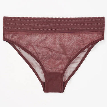 ELSE Lingerie Bare klassisk rio trusse merlot Rød 5