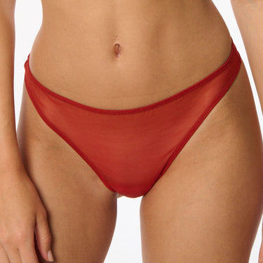 ELSE Lingerie Bare Minimal string crimson Rød 1