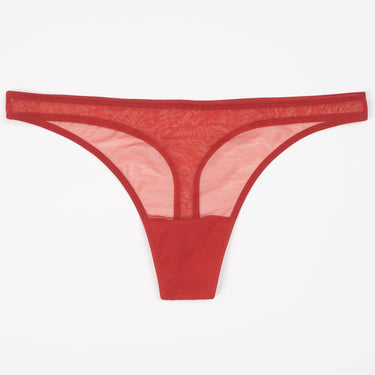 ELSE Lingerie Bare Minimal string crimson Rød 4