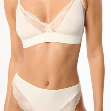 ELSE Lingerie Anemone string trusse ivory Hvid 4