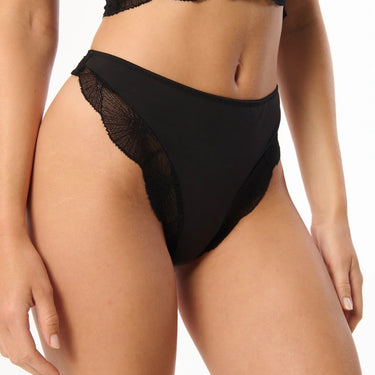 ELSE Lingerie Anemone string trusse black Sort 1