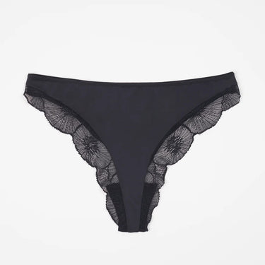 ELSE Lingerie Anemone string trusse black Sort 4