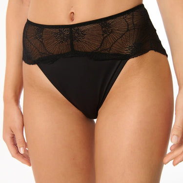 ELSE Lingerie Anemone klassisk rio trusse black Sort 1