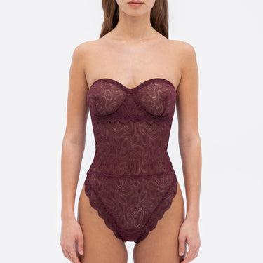 Dahlia body med bøjle stropløs