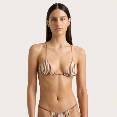 Faithfull the Brand Elea bikinitop trekant multi stripe 1