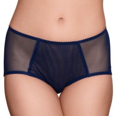 Viola Sky Miss Loulou høj talje trusse shorts navy blue Blå 1