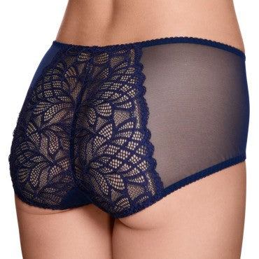 Viola Sky Miss Loulou høj talje trusse shorts navy blue Blå 2