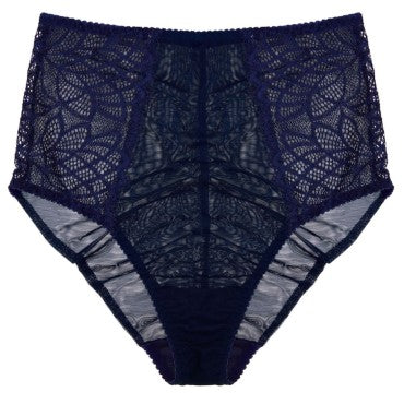 Viola Sky Miss Loulou høj talje trusse navy blue Blå 3