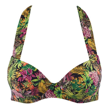 Aubade Exotic Fever bikinitop vatteret push-up deep forest Grøn 4