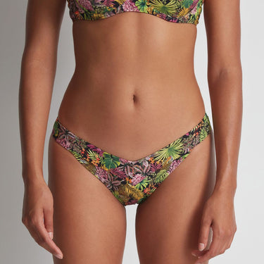 Aubade Exotic Fever Mini Coeur bikinitrusse klassisk deep forest Grøn 1