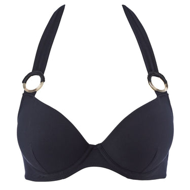 Aubade Secret Cove bikinitop vatteret push-up black Sort 4