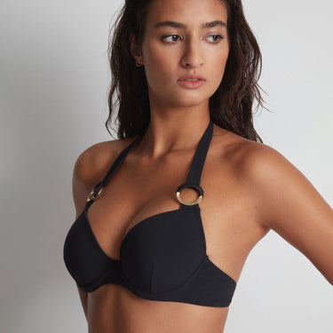 Aubade Secret Cove bikinitop vatteret push-up black Sort 2