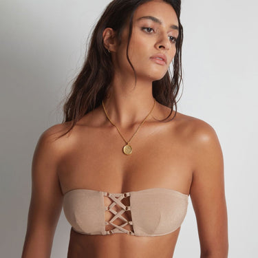 Aubade Summer Glow bikinitop stropløs sunlight 2