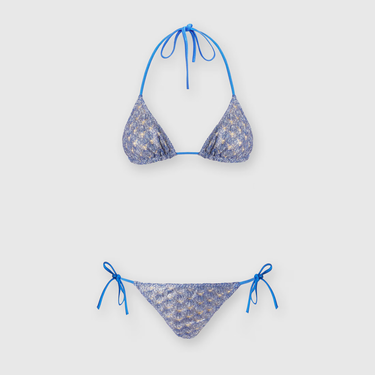 Missoni Bikinisæt Lace effect blå lapis blue blå 3