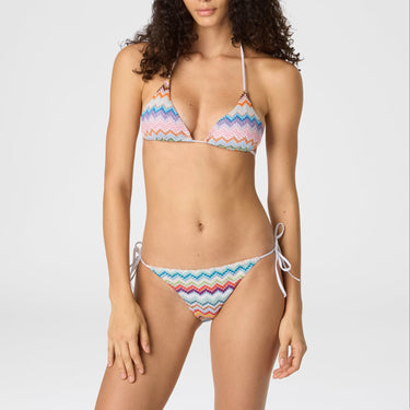 Missoni bikinisæt med pixel zigzag