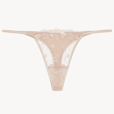 La Perla Midnight Botanica string halo/ivory 3