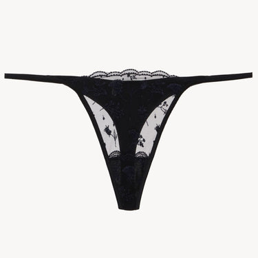 La Perla Midnight Botanica string onyx Grå 3