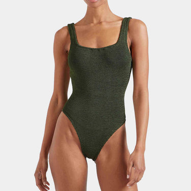 Square neck badedragt
