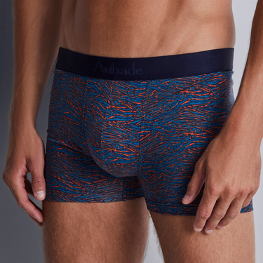 Aubade AubadeMen boxer herre-shorts 2 stk blue tiger Blå 3