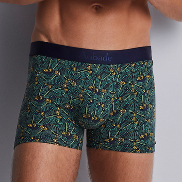 Aubade AubadeMen boxer herre-shorts 2 stk green life Grøn 2