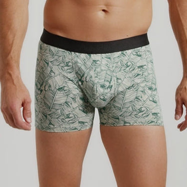 Aubade AubadeMen Boxer herre-shorts green palm Grøn 1