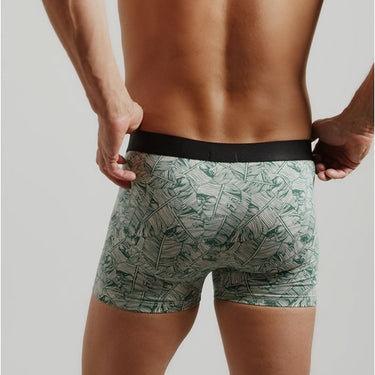 Aubade AubadeMen Boxer herre-shorts green palm Grøn 2
